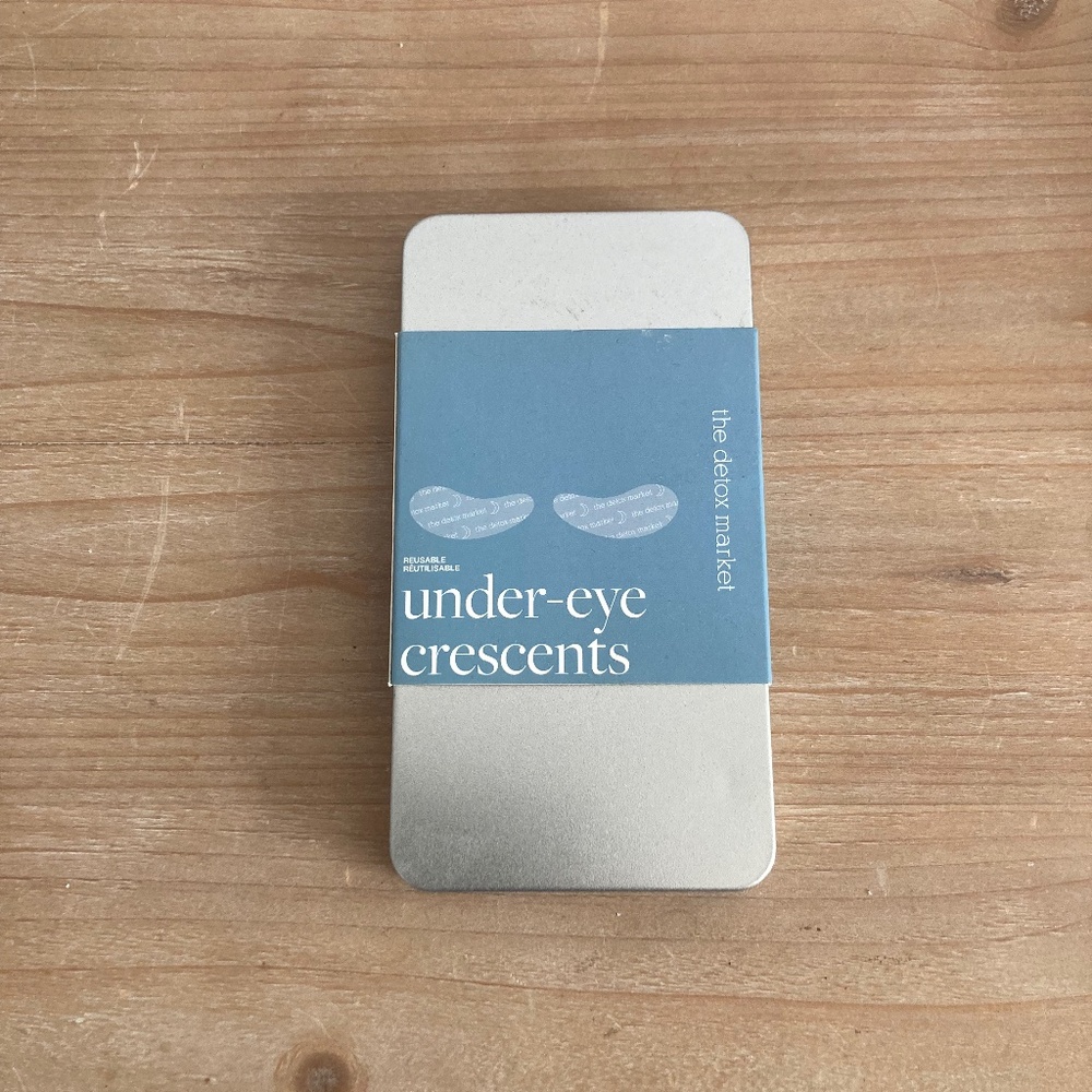 NEW Detox Market Reusable Under Eye Silicone Masks / Crescents
